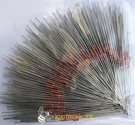 Termistore di vetro incapsulato sotto vuoto 10K di NTC 3972 serie