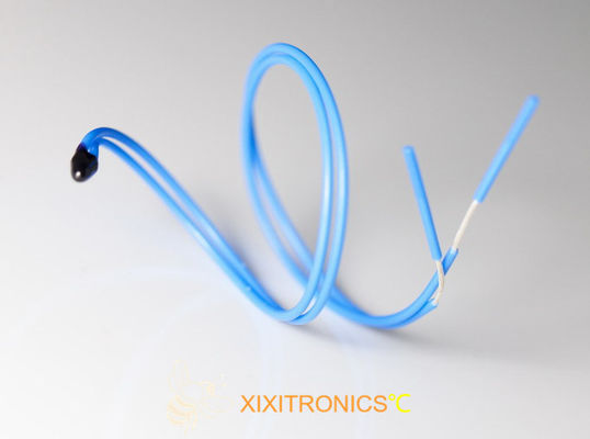 Serie rivestita a resina epossidica del termistore MF5A-5 del cavo di Telfon del sensore di calore della sede di automobile di BMS