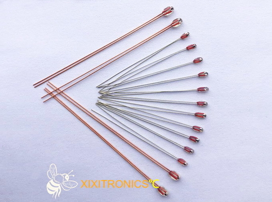 Serie ricoperta di vetro radiale di Chip Thermistors MF57 con le dimensioni capa 1.6mm &amp; 2.3mm