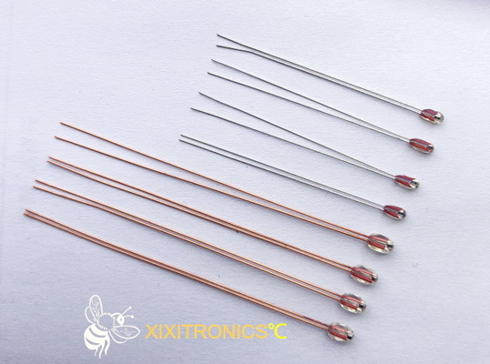 Serie ricoperta di vetro radiale di Chip Thermistors MF57 con le dimensioni capa 1.6mm &amp; 2.3mm