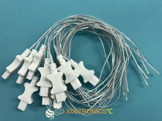 sensore di temperatura medico per tutti gli usi eliminabile 2.252K con il cavo del PVC del grado medico di 30 AWG 400 serie