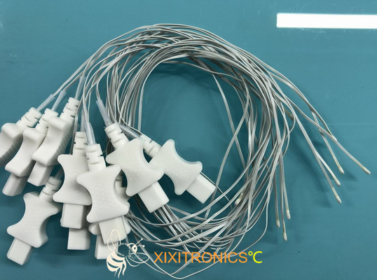 sensore di temperatura medico per tutti gli usi eliminabile 2.252K con il cavo del PVC del grado medico di 30 AWG 400 serie