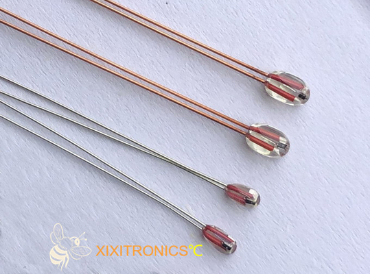Chip Thermistors ricoperto di vetro radiale per la serie di AIRMATIC MF57 con le dimensioni capa 1.6mm &amp; 2.3mm