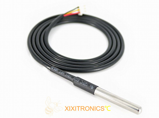 Sensore di temperatura digitale DS18B20 di uscita OD6.0mm per veicoli serie MFT-4401